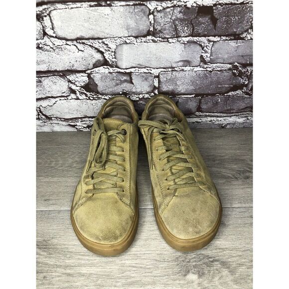 Birkenstock Brown Suede Lace Up Low Comfort Sneakers Shoes Women Sz 41EU/10M US - Picture 2 of 16